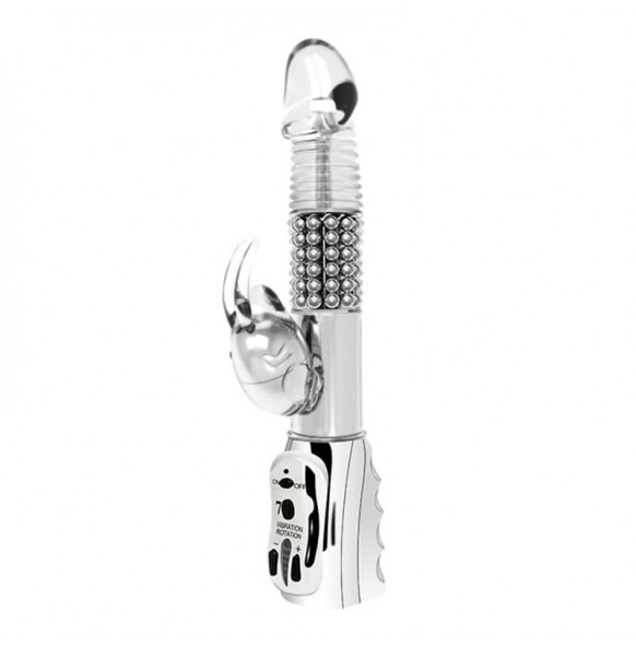 BAILE - ALICE Rabbit Swing Rotating Beads Vibrator (Battery - Transparent) BAILE - ALICE Rabbit Swing Rotating Beads Vibrator (Battery - Transparent)